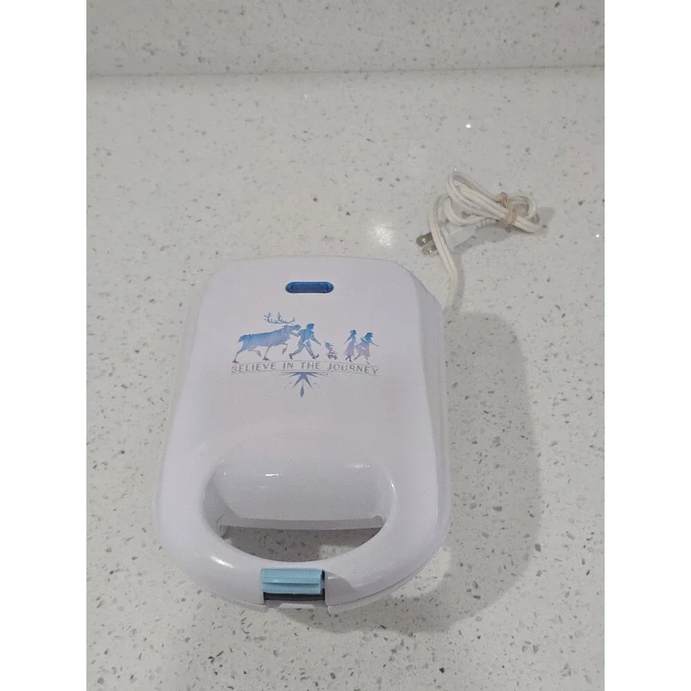 Disney Frozen Snowflake Shape Waffle Maker DFR-51 Non-Stick 500W White Electric